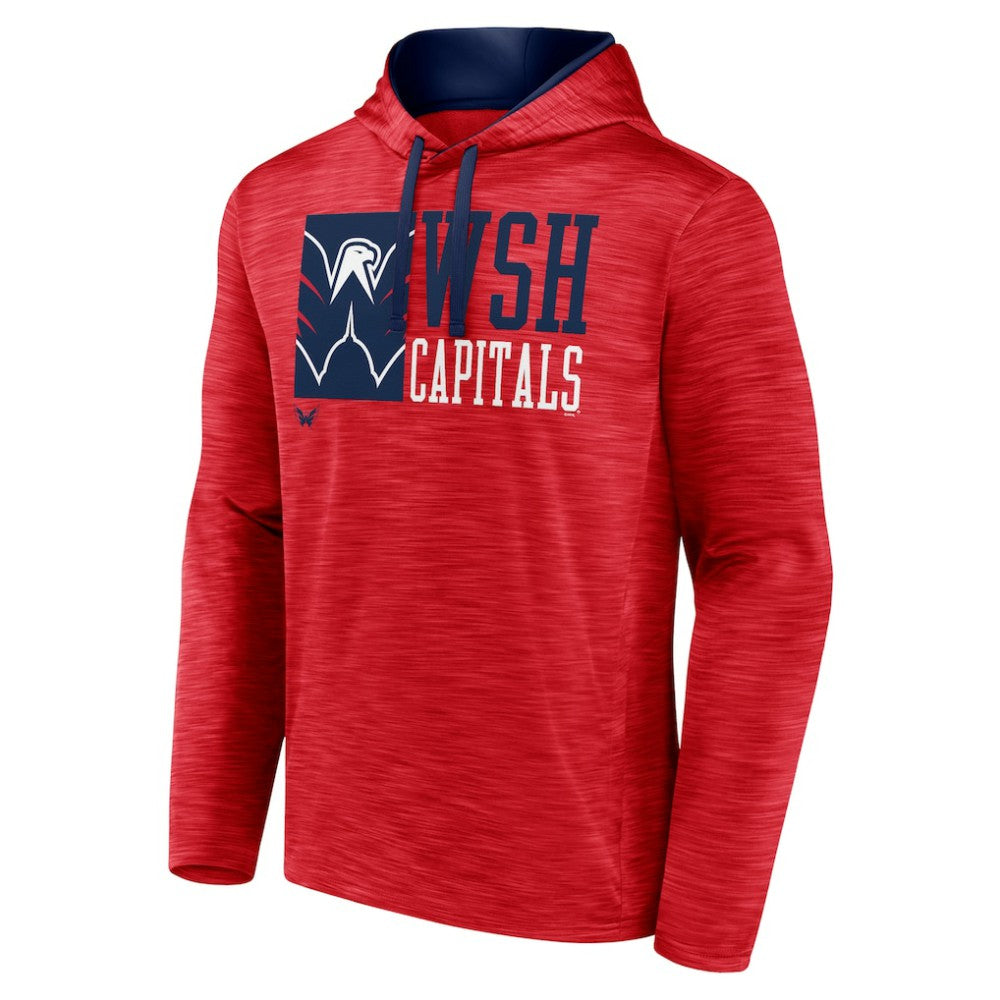 Washington Capitals Fanatics Never Quit Pullover Hoodie