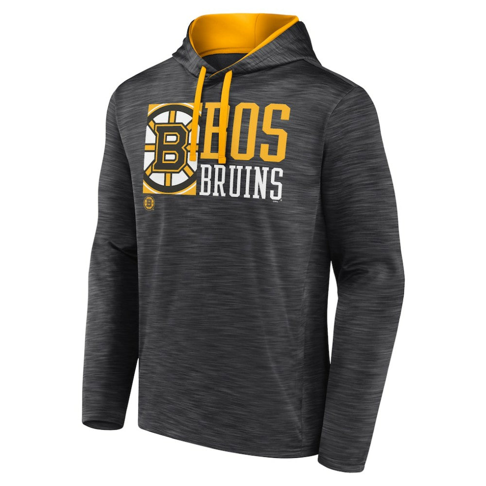 Boston Bruins Fanatics Never Quit Pullover Hoodie