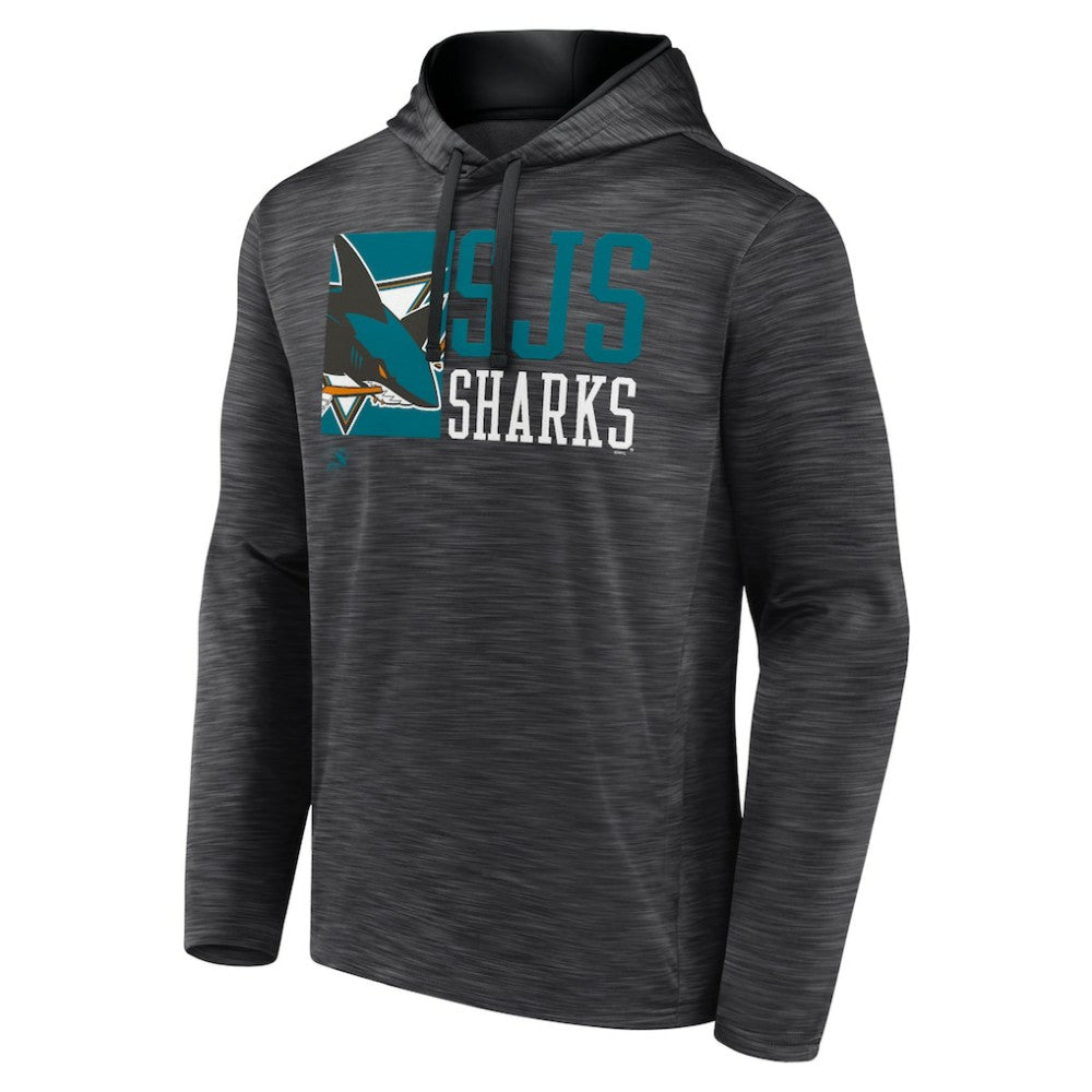 San Jose Sharks Fanatics Never Quit Pullover Hoodie