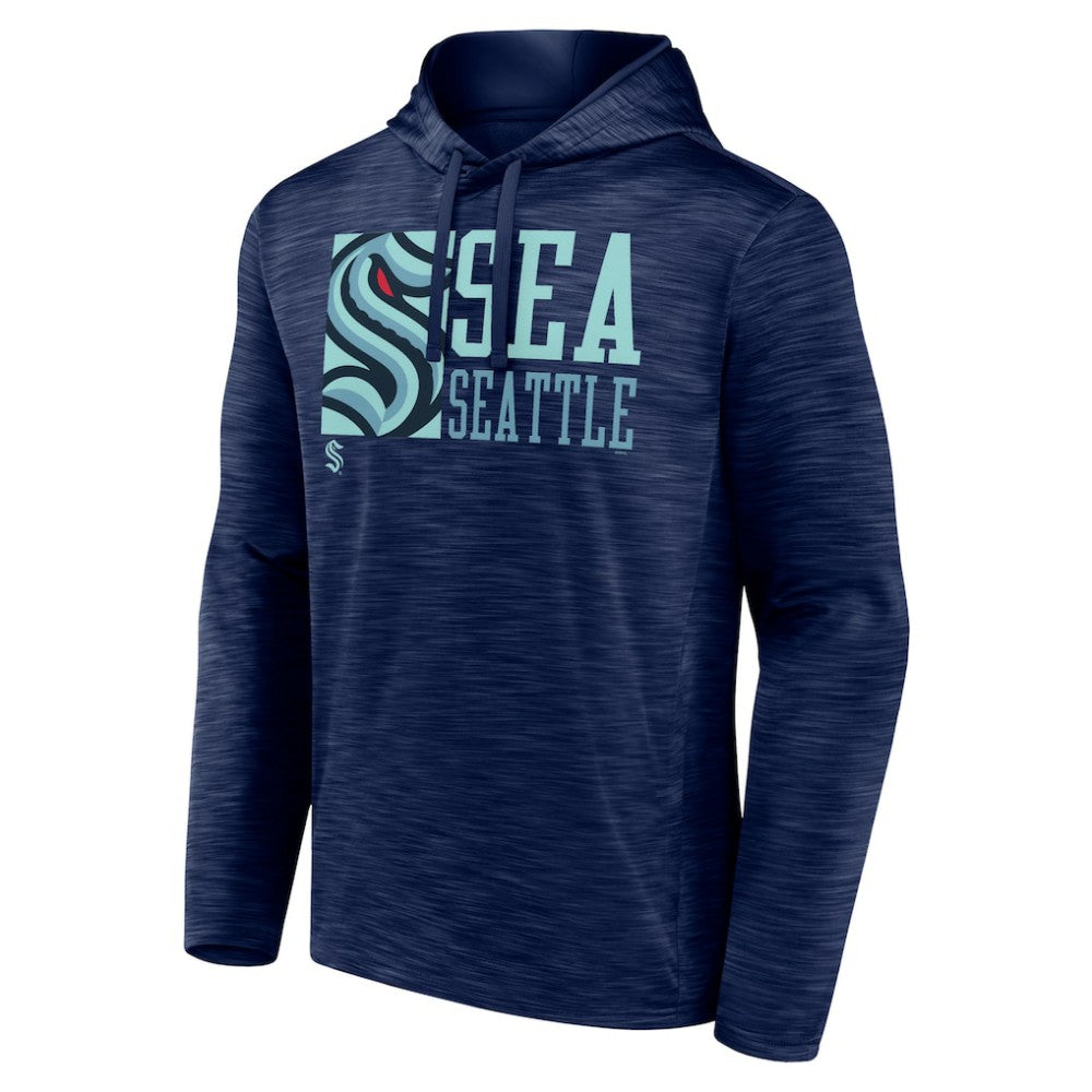 Seattle Kraken Fanatics Never Quit Pullover Hoodie
