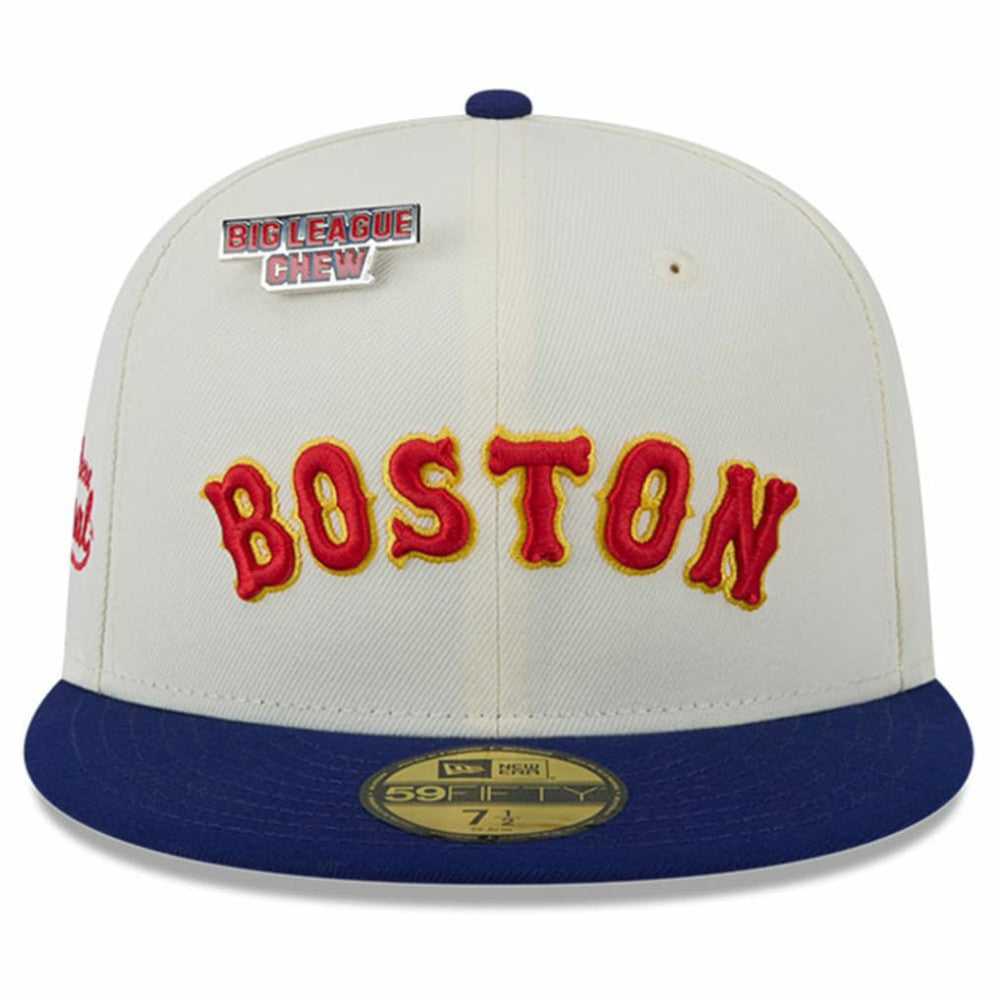 Boston Red Sox Big League Chew Original 59FIFTY Fitted Hat - White | New Era
