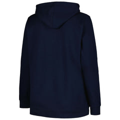 NFL Chicago Bears Women's Plus Size Heart and Soul V-Neck Pullover Hoodie