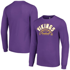 NFL Minnesota Vikings Starter Half Ball Team Long Sleeve T-Shirt