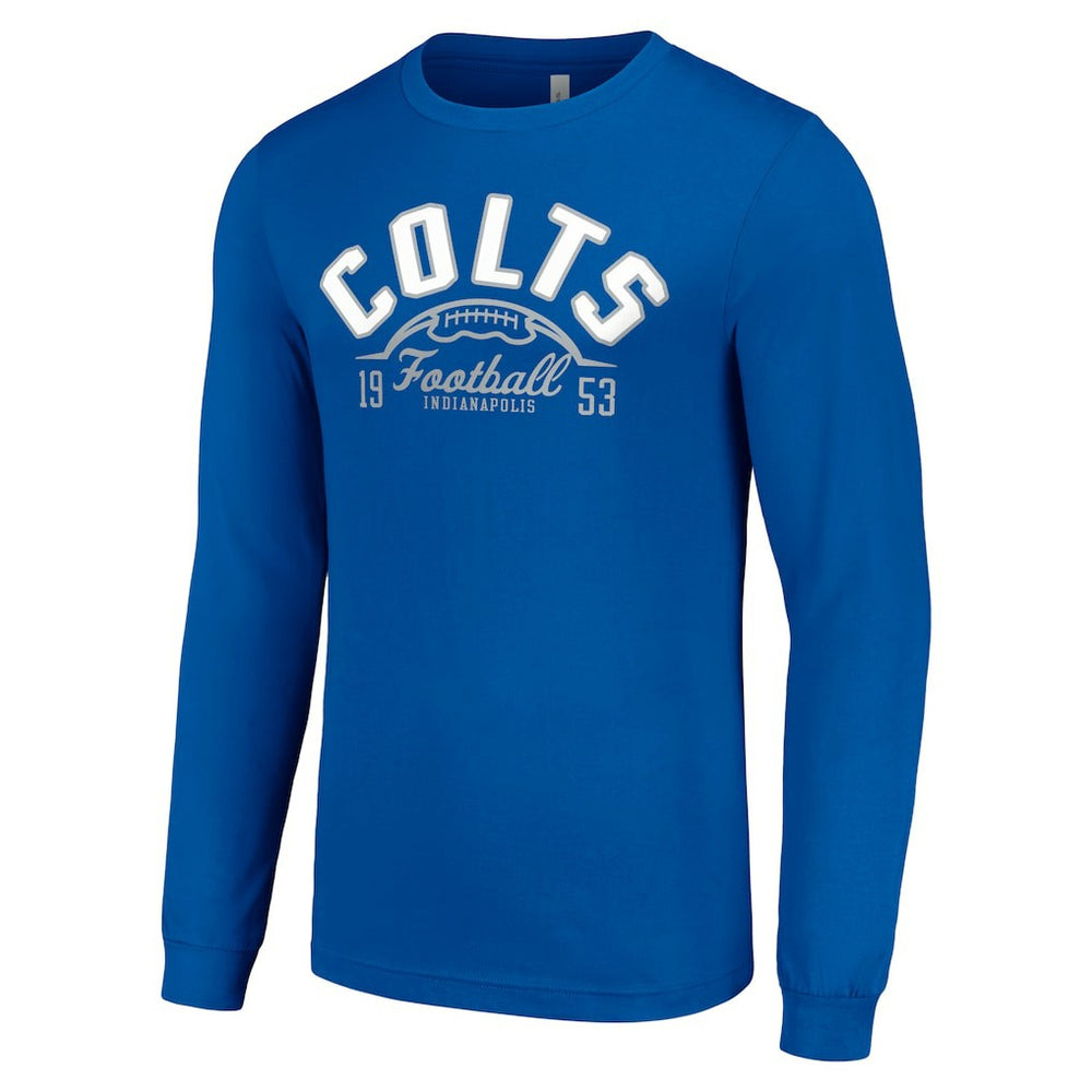 NFL Indianapolis Colts Starter Half Ball Team Long Sleeve T-Shirt