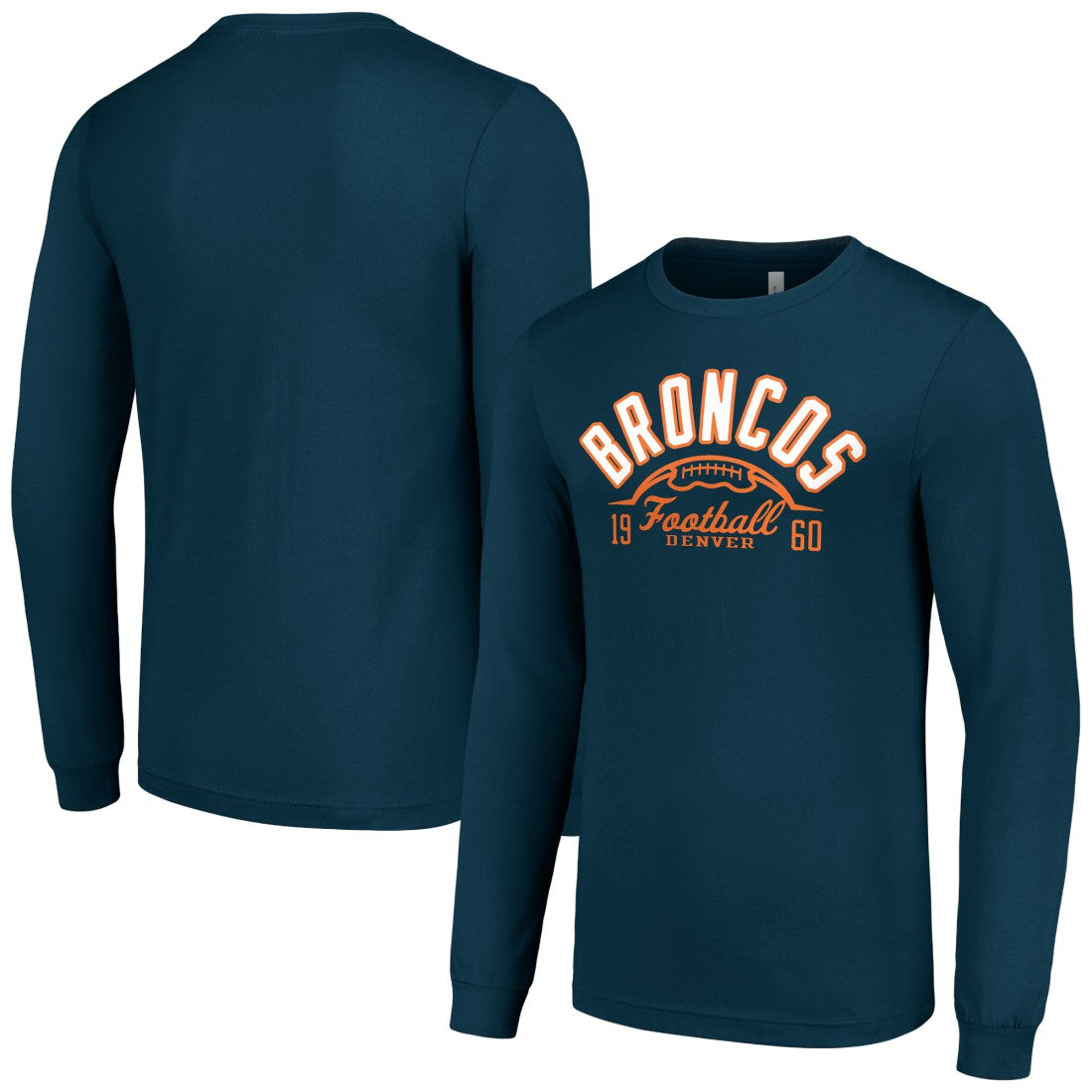 NFL Denver Broncos Starter Half Ball Team Long Sleeve T-Shirt
