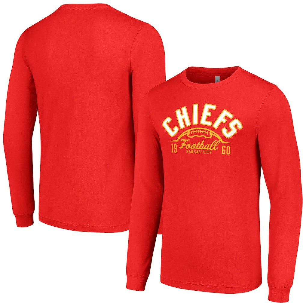 NFL Kansas City Chiefs Starter Half Ball Team Long Sleeve T-Shirt