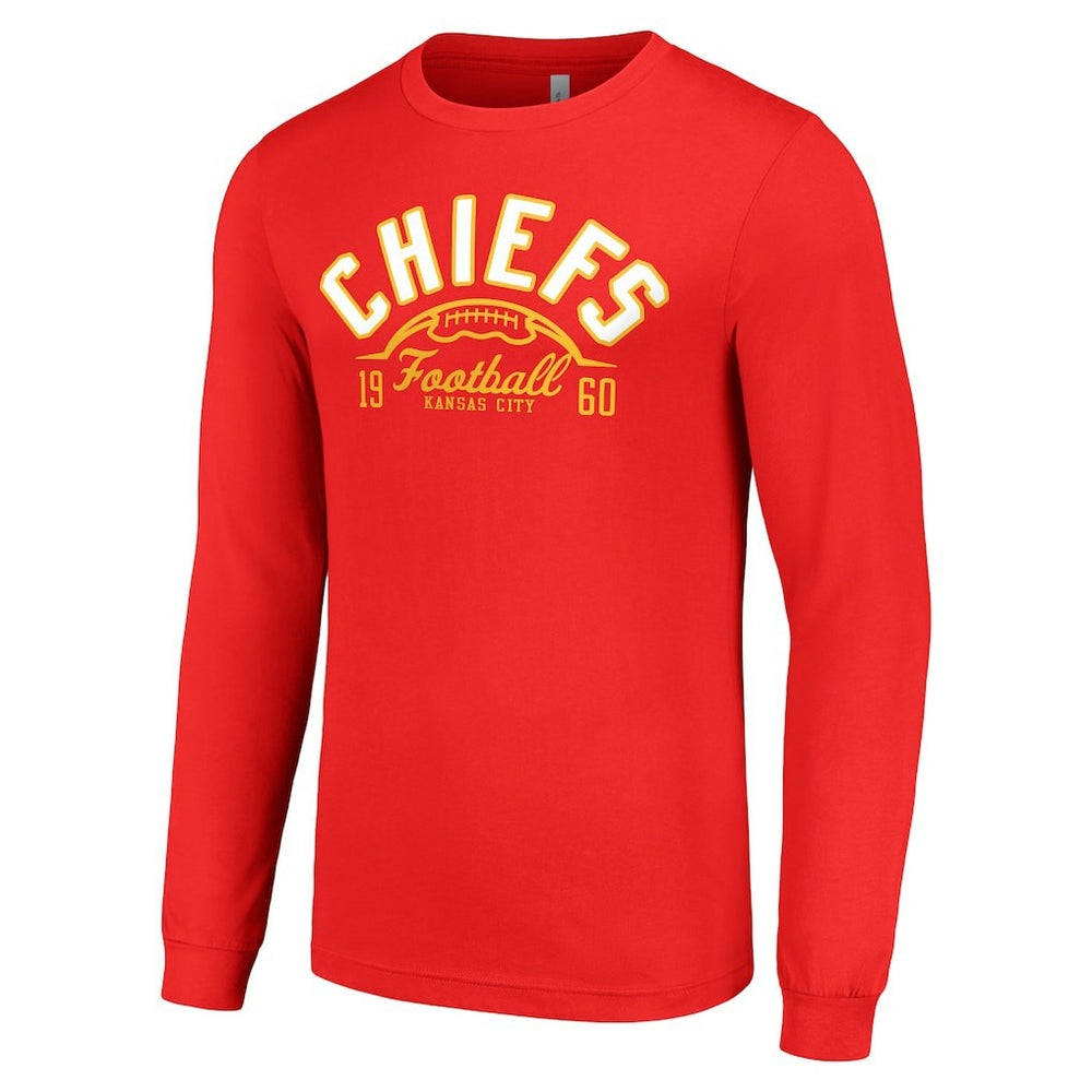 NFL Kansas City Chiefs Starter Half Ball Team Long Sleeve T-Shirt