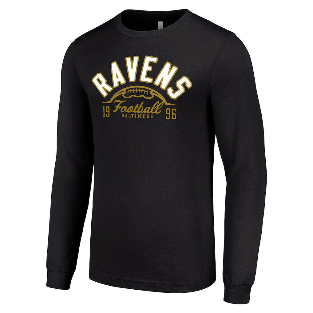 NFL Baltimore Ravens Starter Half Ball Team Long Sleeve T-Shirt