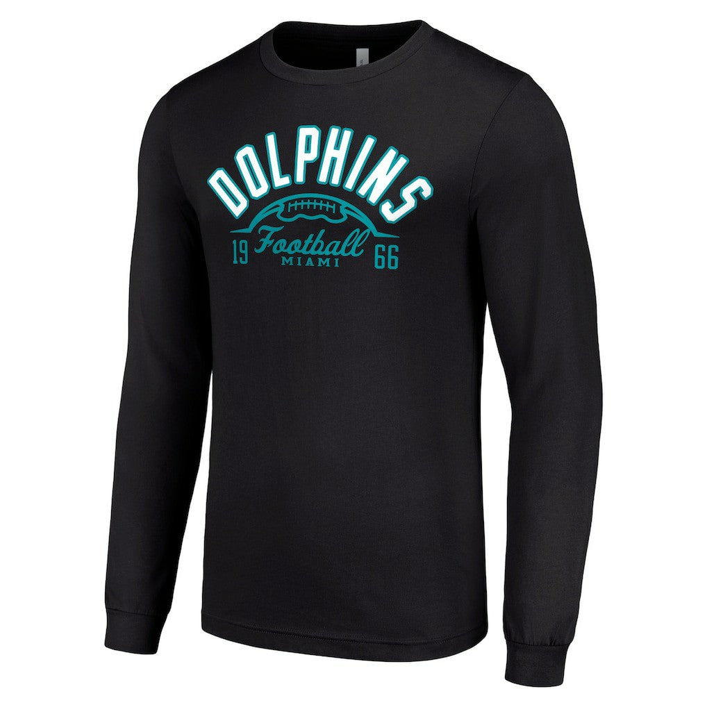 NFL Miami Dolphins Starter Half Ball Team Long Sleeve T-Shirt