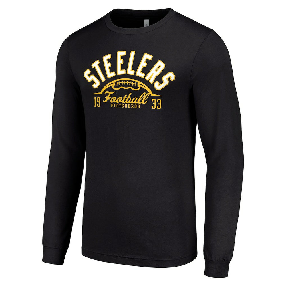 NFL Pittsburgh Steelers Starter Half Ball Team Long Sleeve T-Shirt