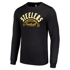 NFL Pittsburgh Steelers Starter Half Ball Team Long Sleeve T-Shirt