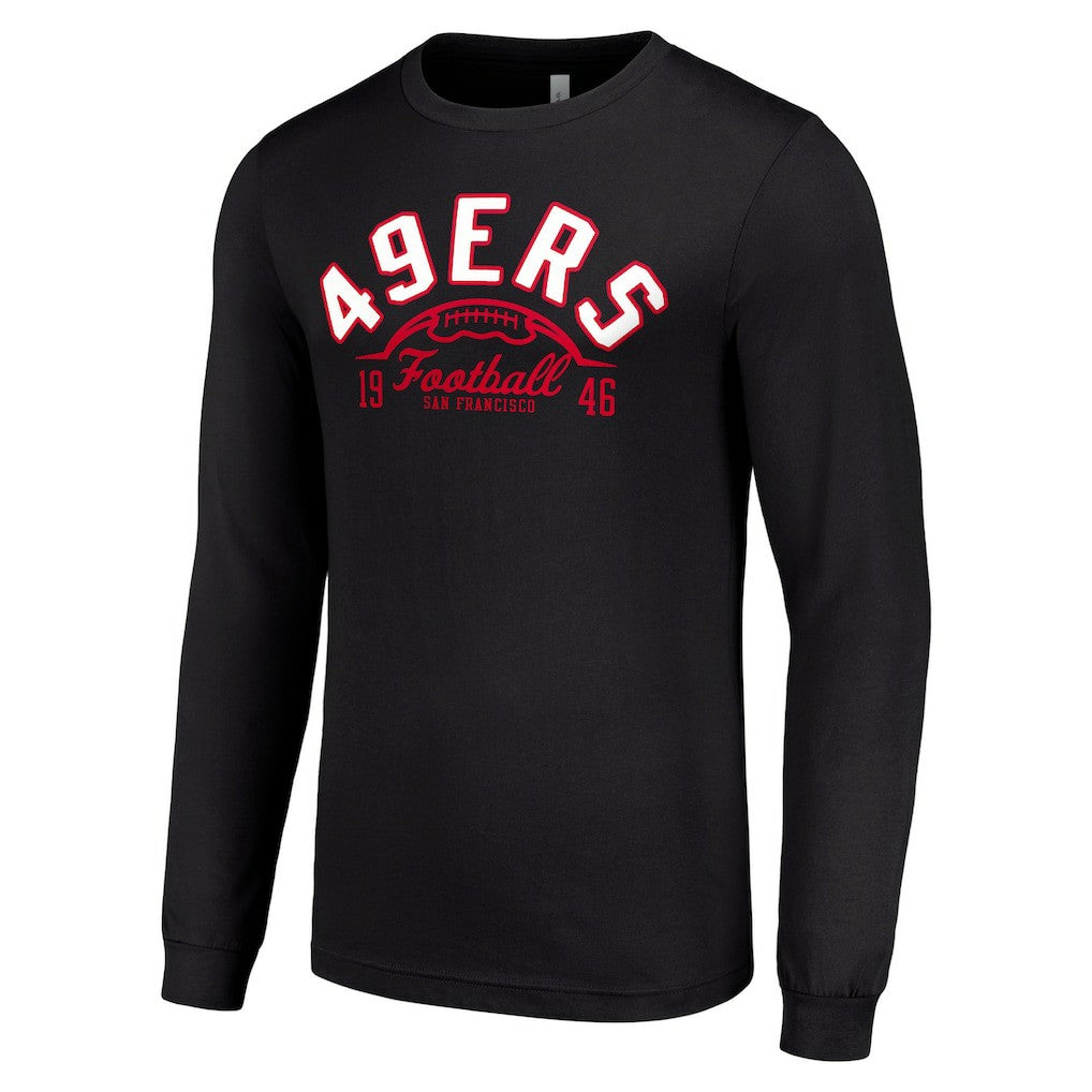 NFL San Francisco 49ers Starter Half Ball Team Long Sleeve T-Shirt
