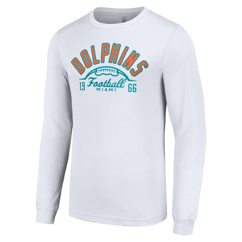 NFL Miami Dolphins Starter Half Ball Team Long Sleeve T-Shirt