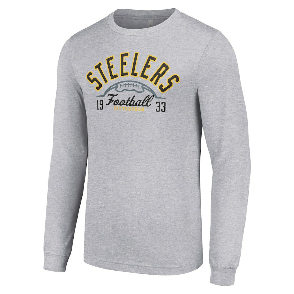 NFL Pittsburgh Steelers Starter Half Ball Team Long Sleeve T-Shirt