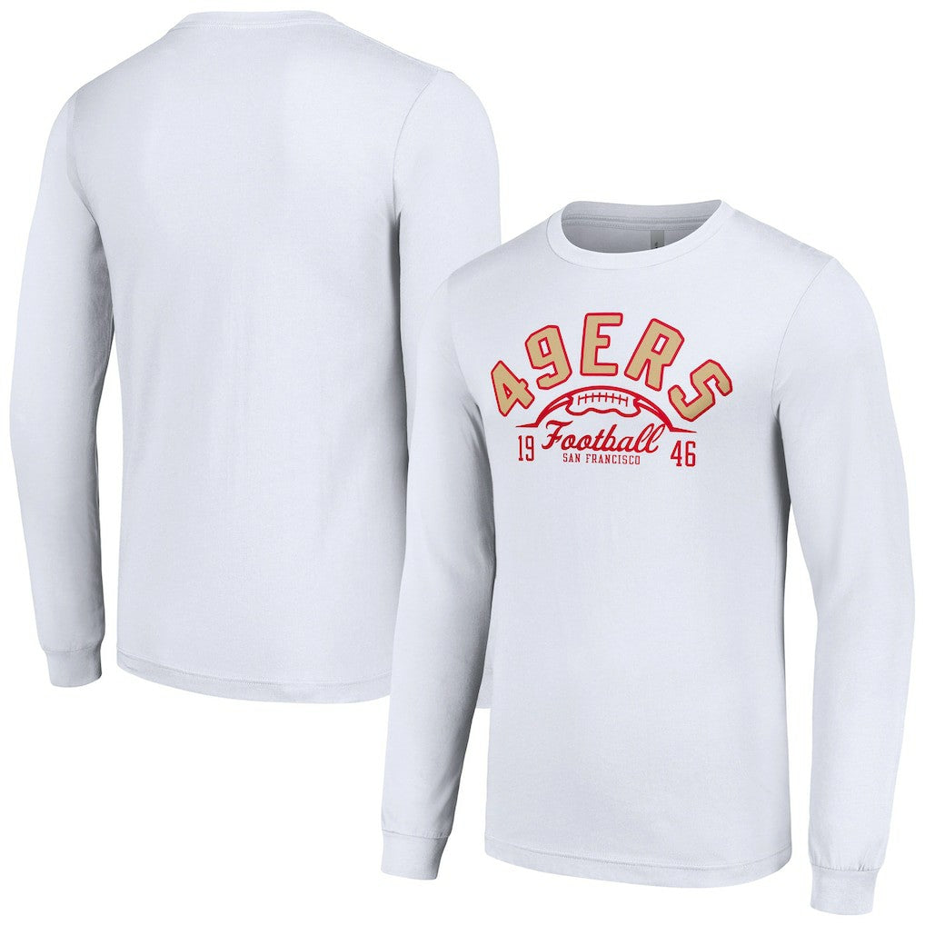 NFL San Francisco 49ers Starter Half Ball Team Long Sleeve T-Shirt