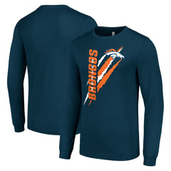 NFL Denver Broncos Starter Color Scratch Long Sleeve T-Shirt
