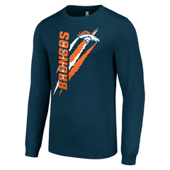 NFL Denver Broncos Starter Color Scratch Long Sleeve T-Shirt