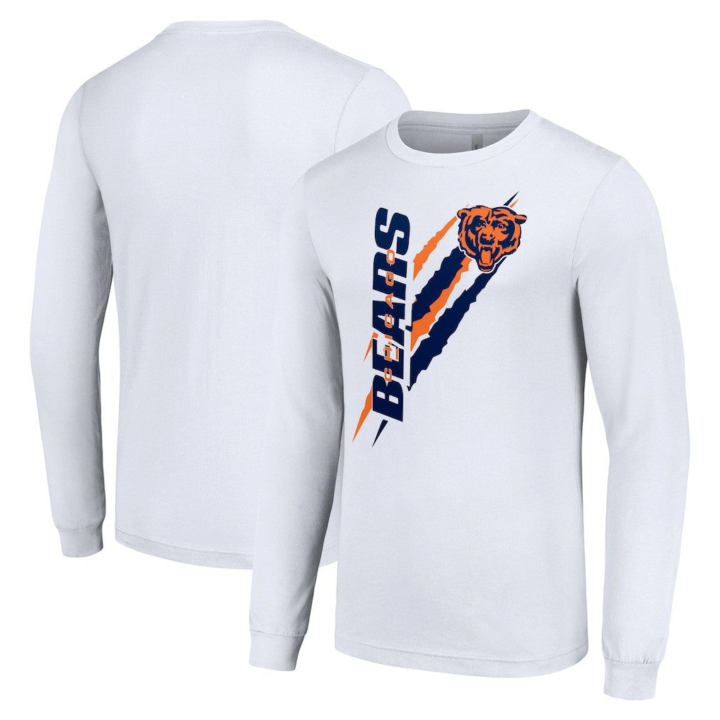 NFL Chicago Bears Starter Color Scratch Long Sleeve T-Shirt