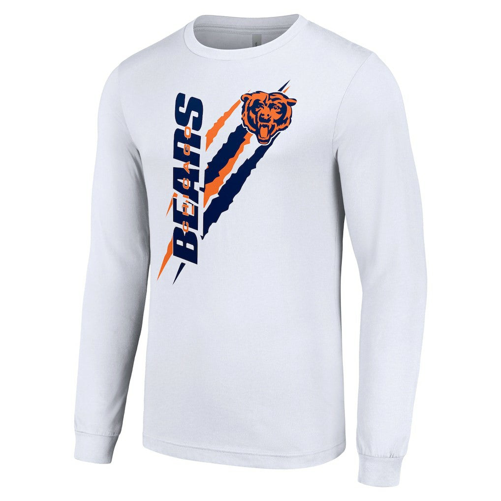 NFL Chicago Bears Starter Color Scratch Long Sleeve T-Shirt