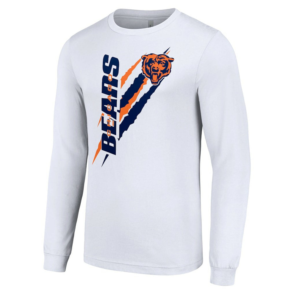 NFL Chicago Bears Starter Color Scratch Long Sleeve T-Shirt
