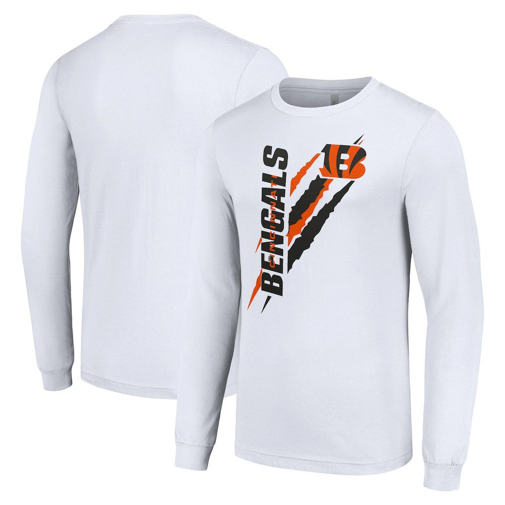 NFL Cincinnati Bengals Starter Color Scratch Long Sleeve T-Shirt