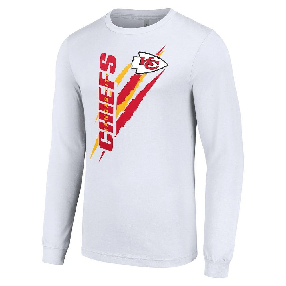 NFL Kansas City Chiefs Starter Color Scratch Long Sleeve T-Shirt