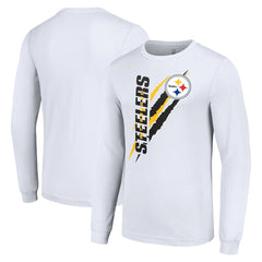 NFL Pittsburgh Steelers Starter Color Scratch Long Sleeve T-Shirt