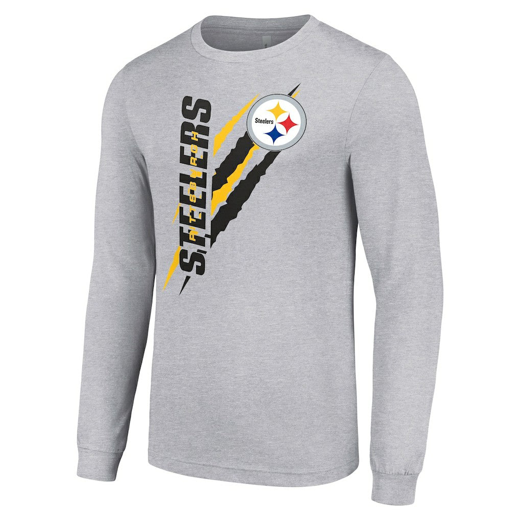 NFL Pittsburgh Steelers Starter Color Scratch Long Sleeve T-Shirt