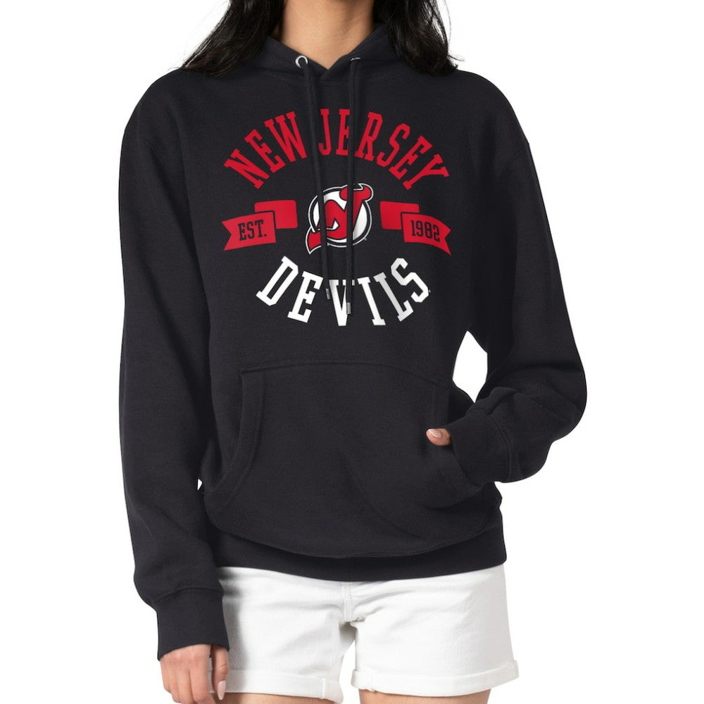New Jersey Devils G-III 4Her by Carl Banks Women's City Graphic Fleece Pullover Hoodie