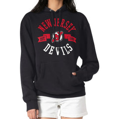 New Jersey Devils G-III 4Her by Carl Banks Women's City Graphic Fleece Pullover Hoodie