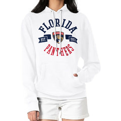 Florida Panthers G-III 4Her by Carl Banks Women's City Graphic Fleece Pullover Hoodie