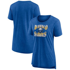 Buffalo Sabres Women's Crash the Net Tri-Blend T-Shirt