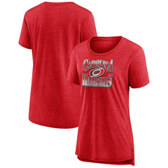 Carolina Hurricanes Women's Crash the Net Tri-Blend T-Shirt