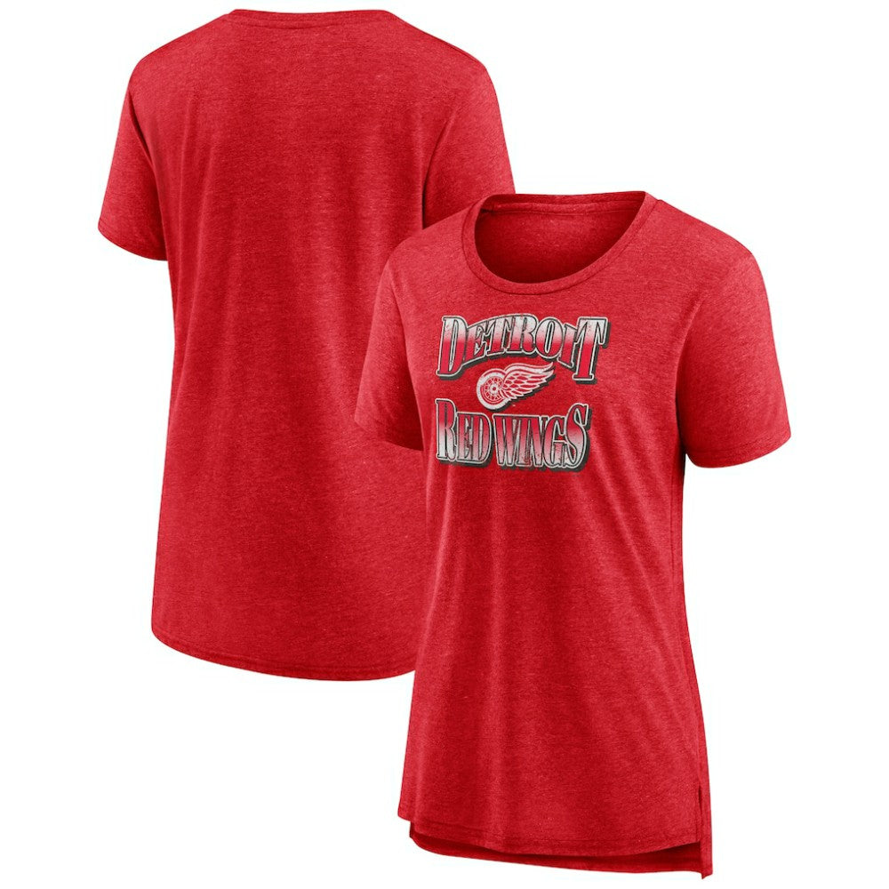 Detroit Red Wings Women's Crash the Net Tri-Blend T-Shirt