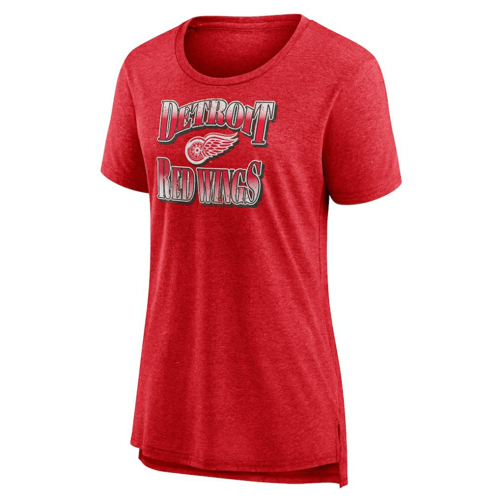 Detroit Red Wings Women's Crash the Net Tri-Blend T-Shirt