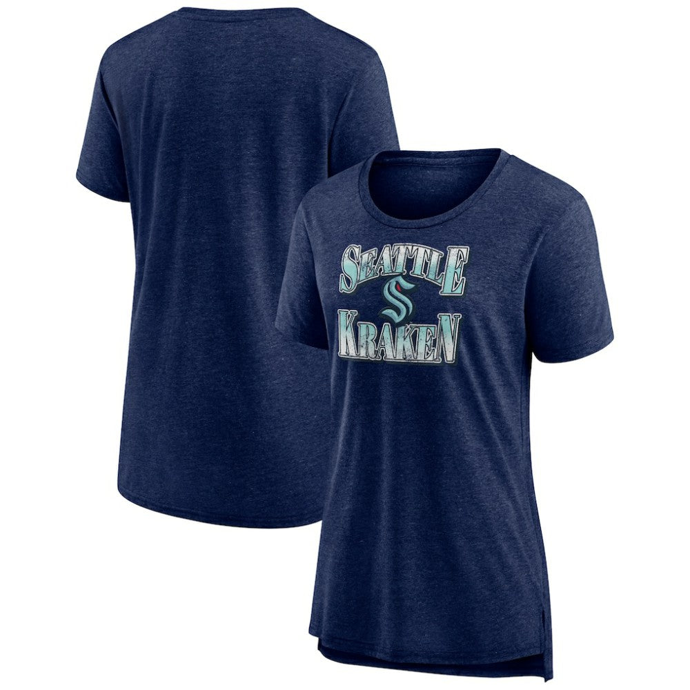Seattle Kraken Women's Crash the Net Tri-Blend T-Shirt