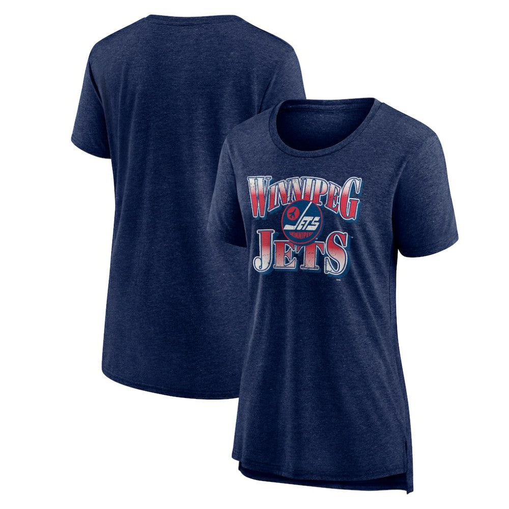 Winnipeg Jets Women's Crash the Net Tri-Blend T-Shirt