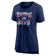 Winnipeg Jets Women's Crash the Net Tri-Blend T-Shirt
