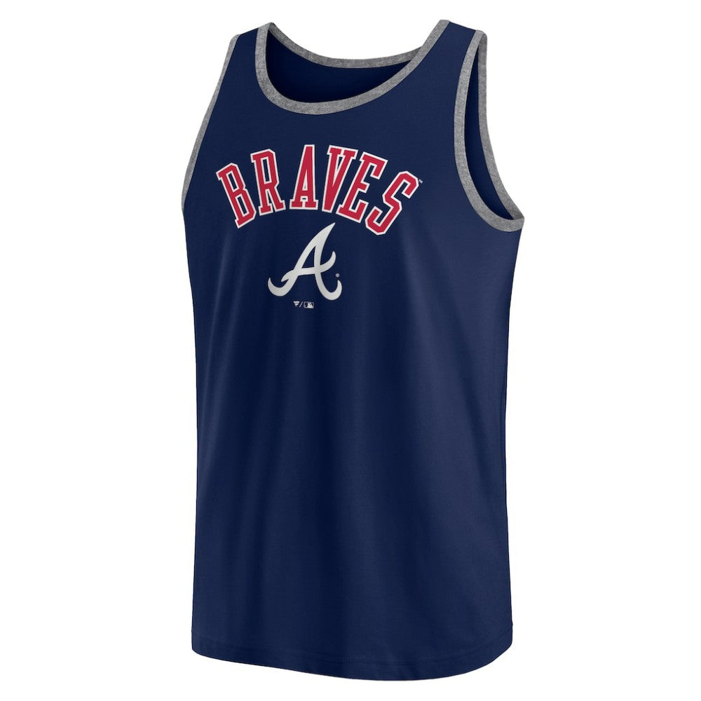 Atlanta Braves Bet Tank Top - Navy