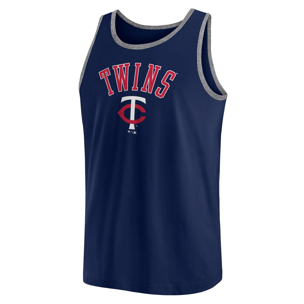 Minnesota Twins Bet Tank Top - Navy