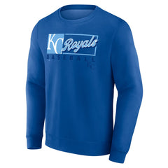 Kansas City Royals Focus Fleece Pullover Sweatshirt - Royal