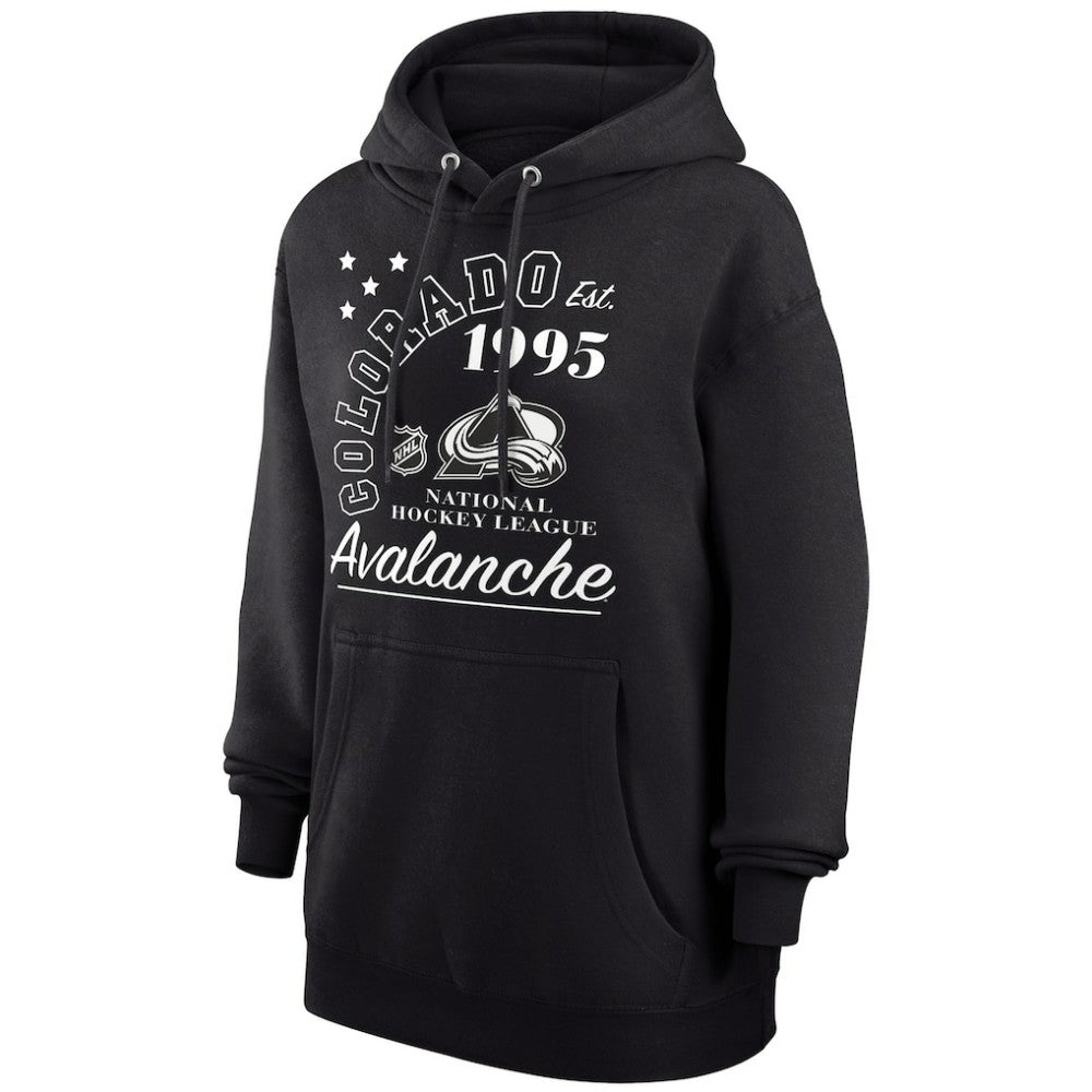 Colorado Avalanche Starter Arch City Team Graphic Fleece Pullover Hoodie