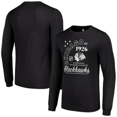 Chicago Blackhawks Starter Arch City Theme Graphic Long Sleeve T-Shirt
