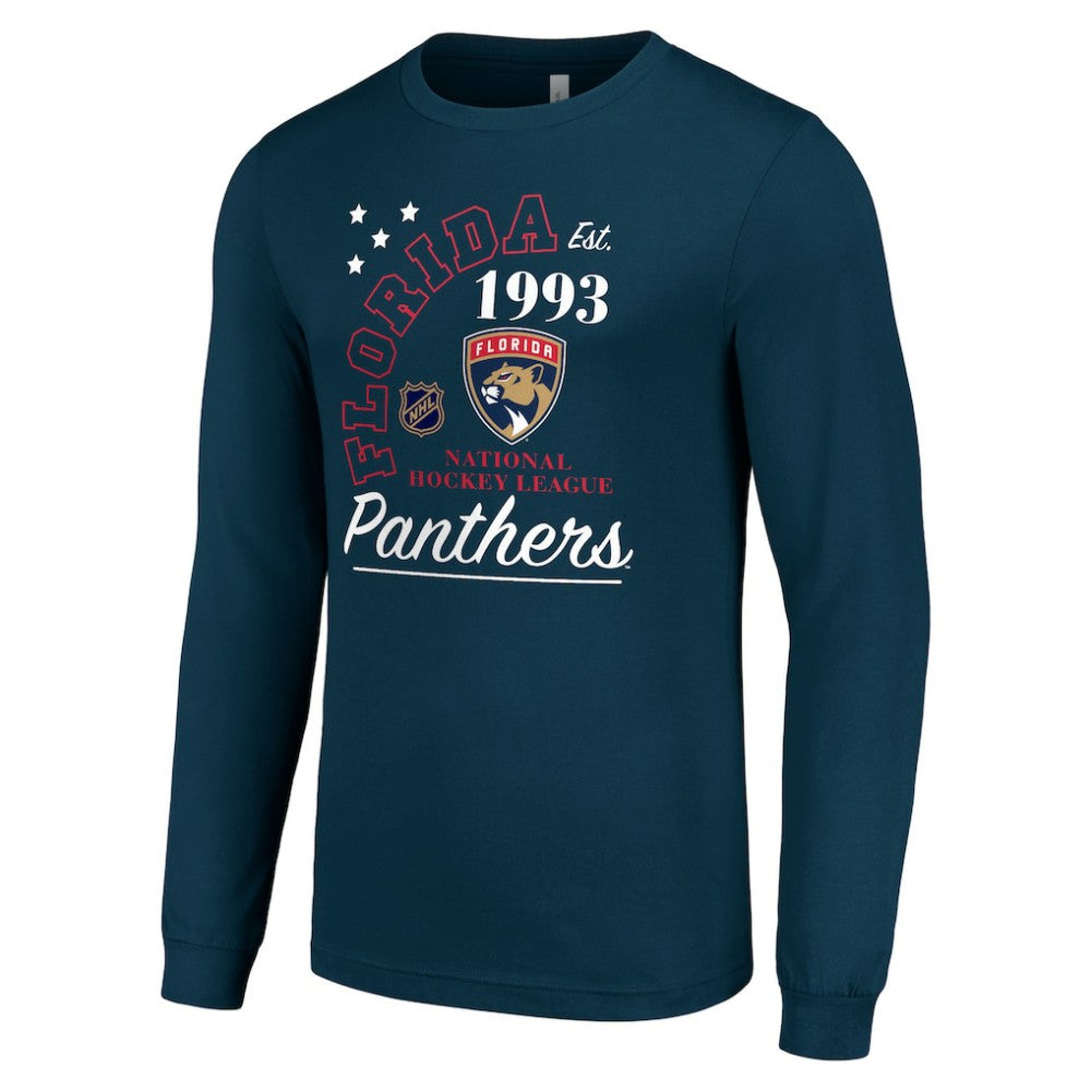 Florida Panthers Starter Arch City Theme Graphic Long Sleeve T-Shirt
