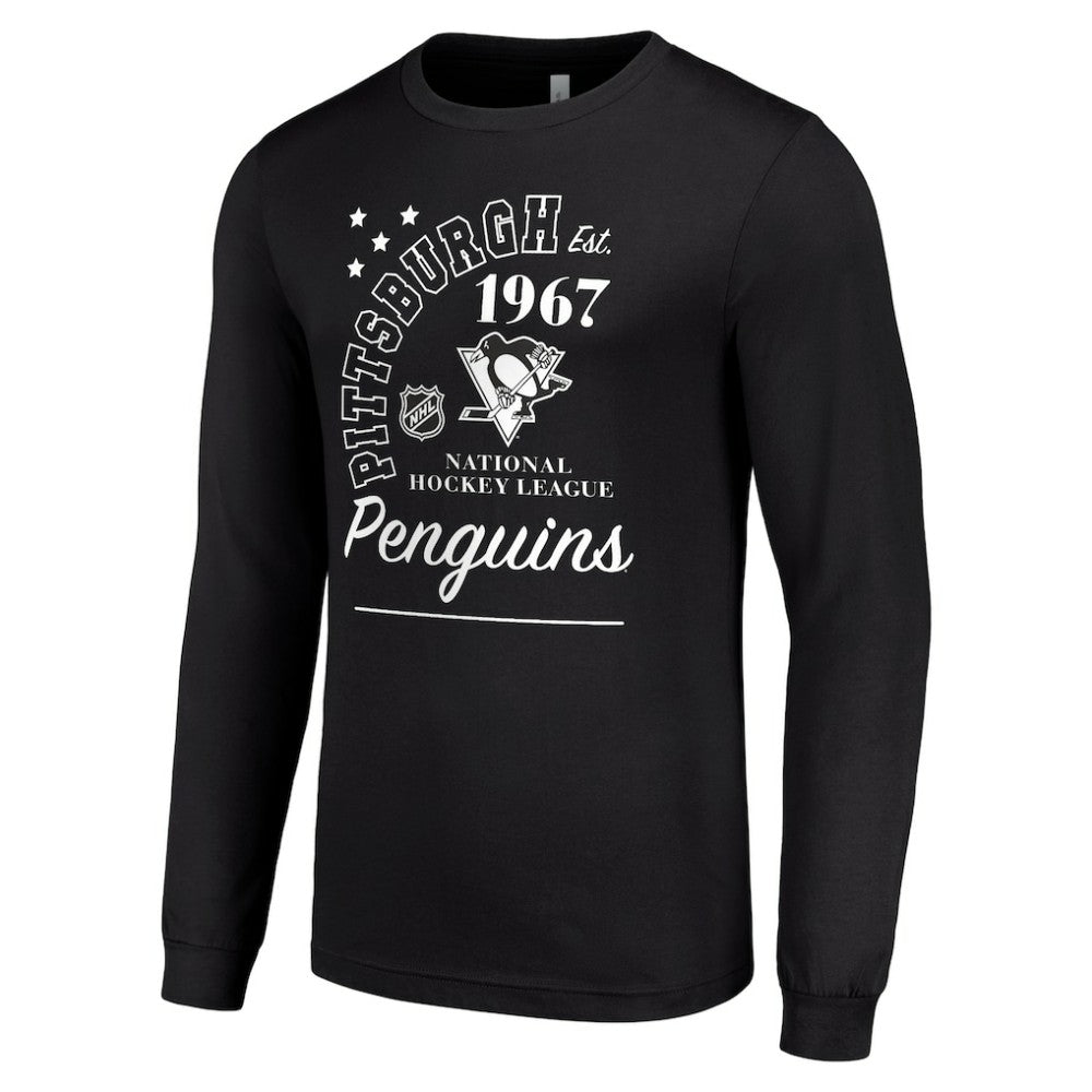 Pittsburgh Penguins Starter Arch City Theme Graphic Long Sleeve T-Shirt