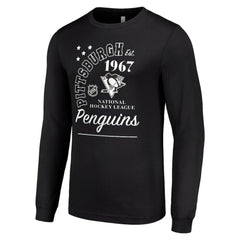 Pittsburgh Penguins Starter Arch City Theme Graphic Long Sleeve T-Shirt