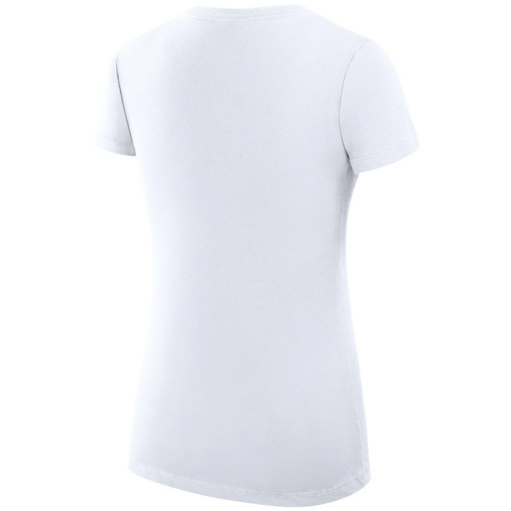 St. Louis Blues G-III 4Her by Carl Banks Women's Super-Slim Fit Lightweight Dot Print Team V-Neck T-Shirt