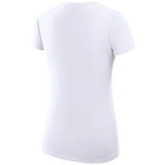 St. Louis Blues G-III 4Her by Carl Banks Women's Super-Slim Fit Lightweight Dot Print Team V-Neck T-Shirt