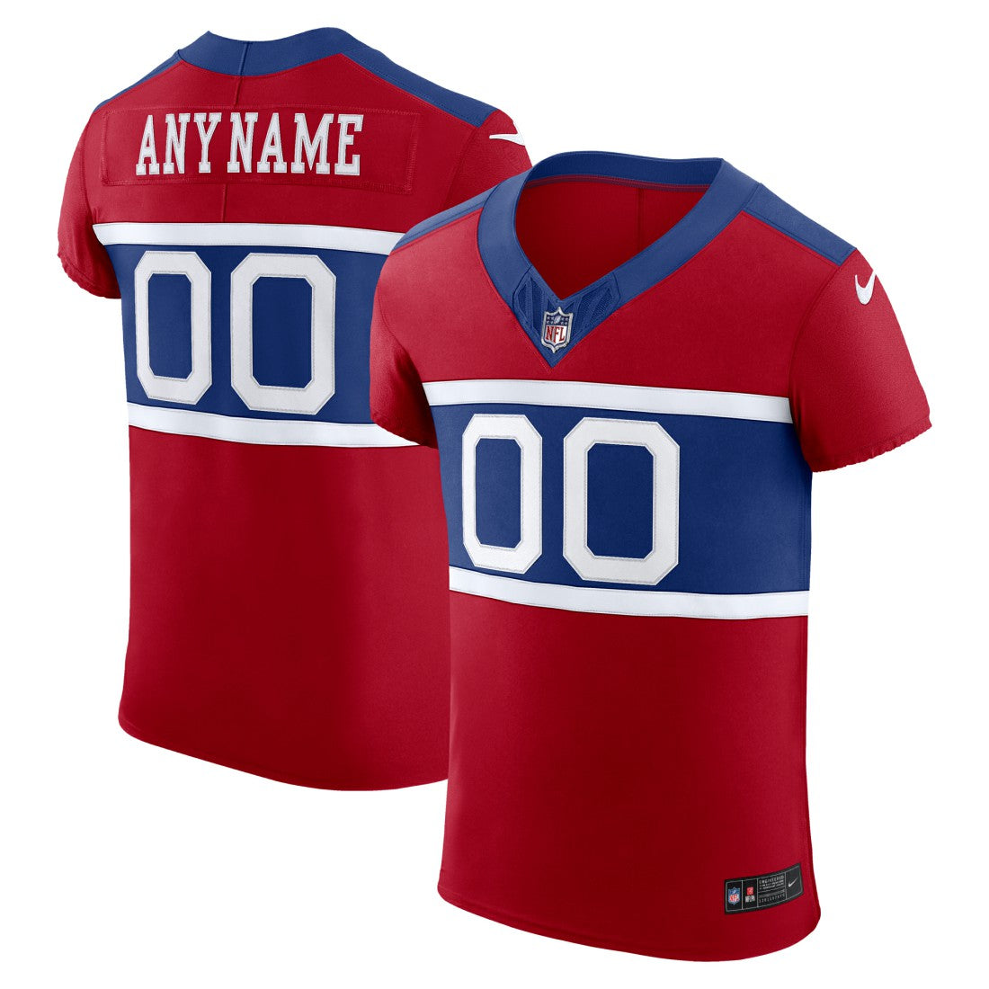 NFL New York Giants Alternate Vapor F.U.S.E. Elite Custom Jersey
