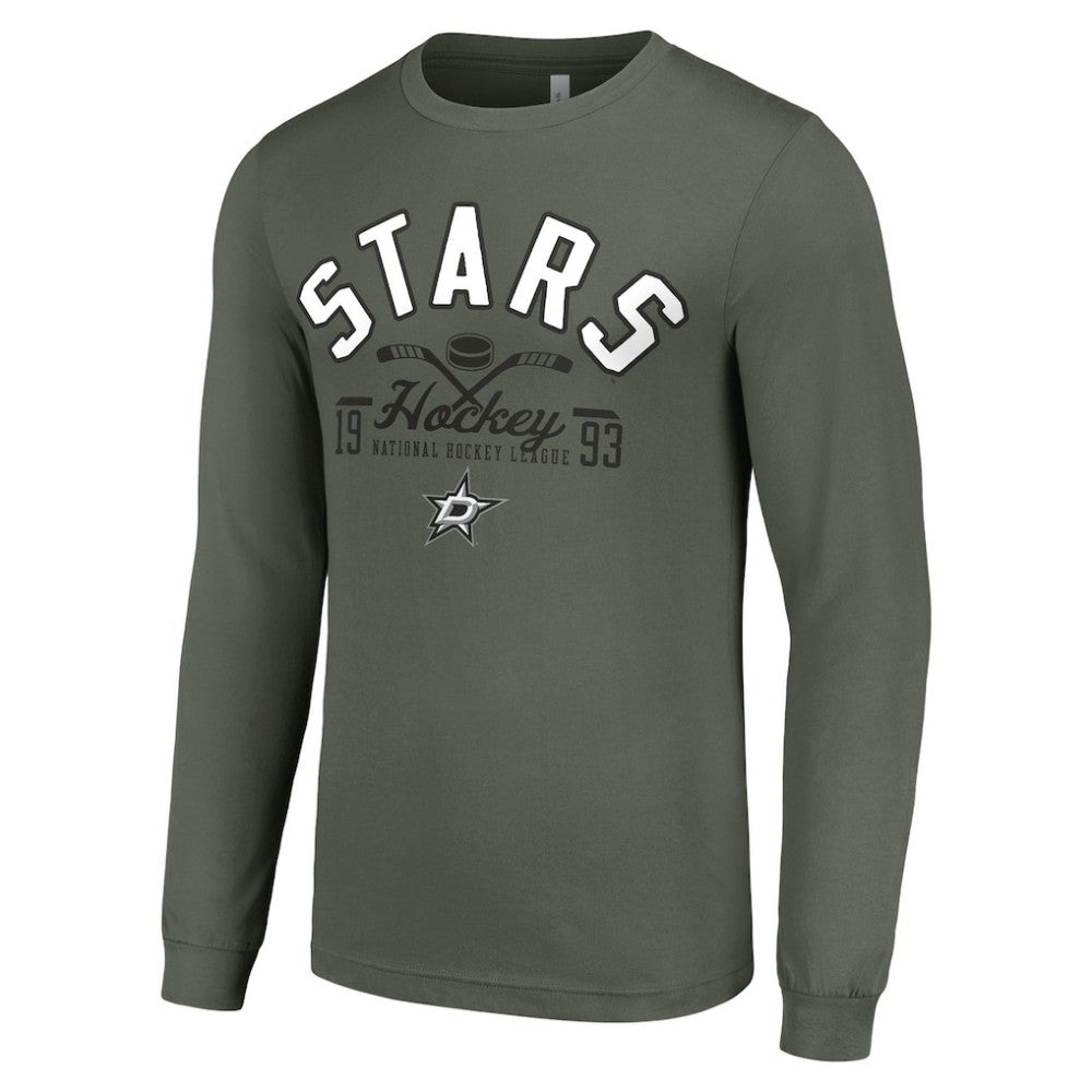 Dallas Stars Starter Puck Long Sleeve T-Shirt